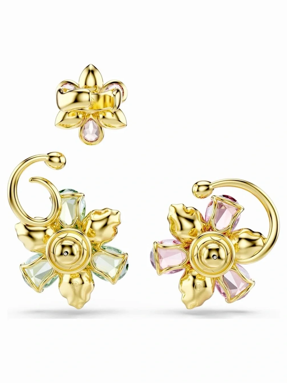 Swarovski Idyllia Asymmetrical Earrings